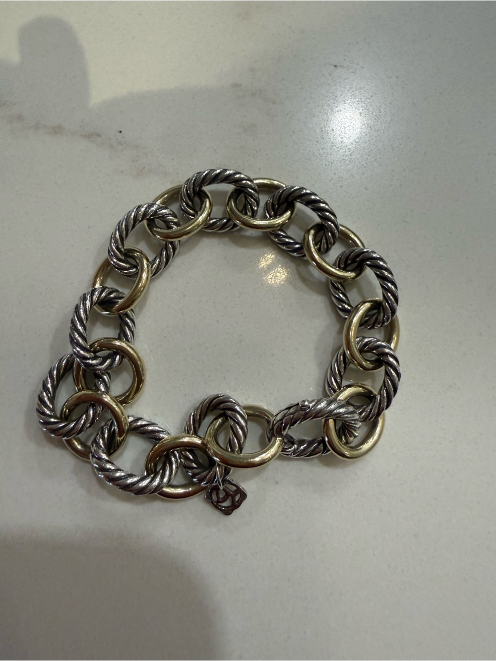 David Yurman OVAL LINK CHAIN BRACELET